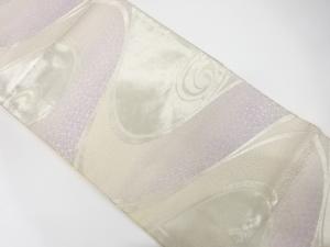 アンティーク　流水に小花模様織り出し袋帯（材料）